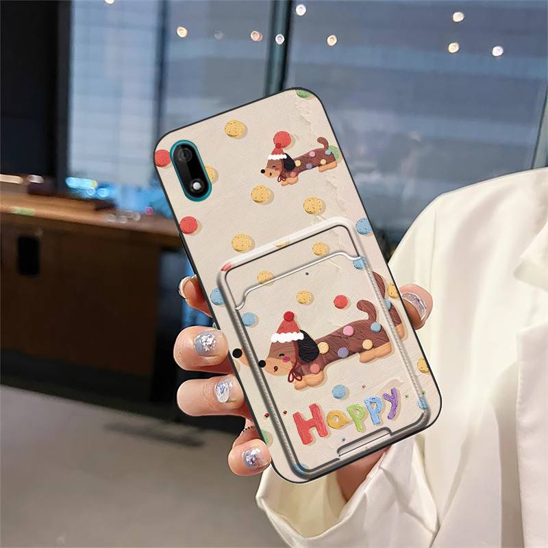 Card bag Anti-knock Phone Case For Wiko Jerry4/Y70 Soft case Shockproof Cover Dirt-resistant Silicone Fashion Design TPU