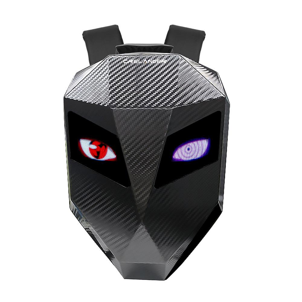 Iron Man LED Motorcycle Backpack - Customizable Riding Gear