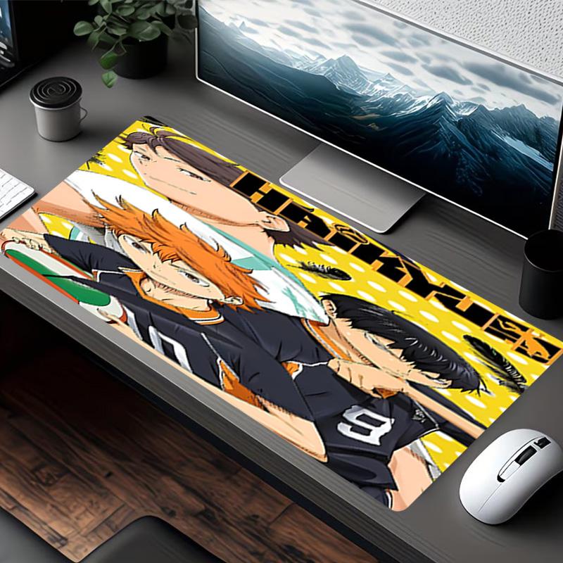 Podkładka pod mysz z nadrukiem Haikyu, do klawiatury, laptopa, PC, do biura, domu, dekoracja biurka, idealny prezent urodzinowy dla graczy
