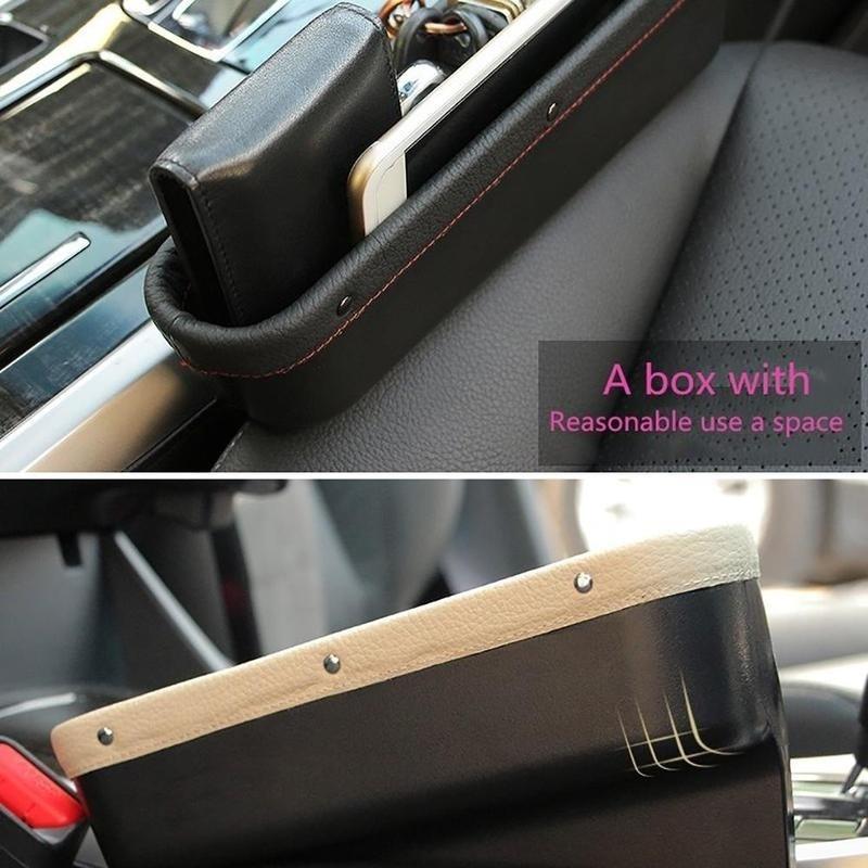 Cutie de depozitare pentru spații pentru scaune de mașină cu design nou, cutie de depozitare pentru scaune auto, cutie de buzunar, cutii de contact pentru pho