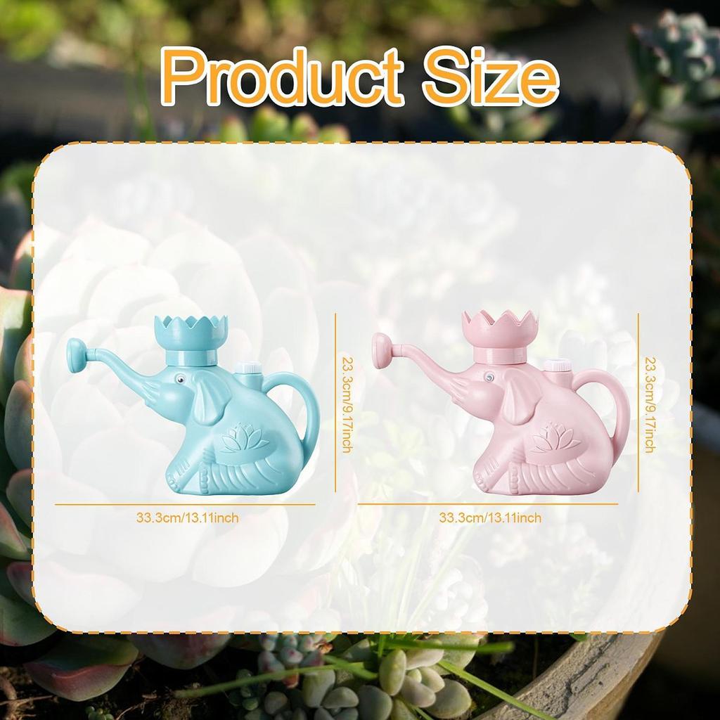 Elephant Watering Can Garden Water Children Gift Lovely Sprinkler Head Pot Gardening