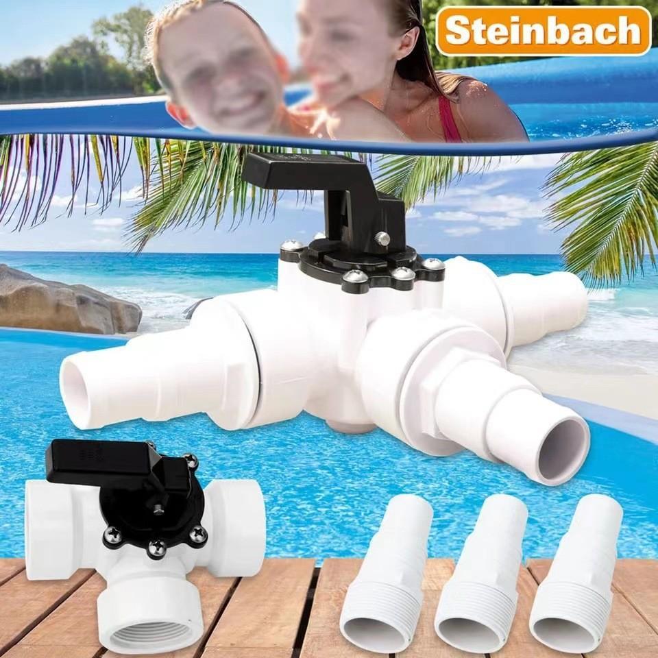 Three Way Valve Pool Swimming Pool Pump Connection Hose Fitting 1711 For Zodiac For 11mm And 18mm Hoses Connection Adapter