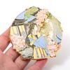 Anime Love and Deepspace Rafayel Brooche Cosplay Props Rotatable Matching Pin Badge Couple Lapel Men Women Backpack Jewelry