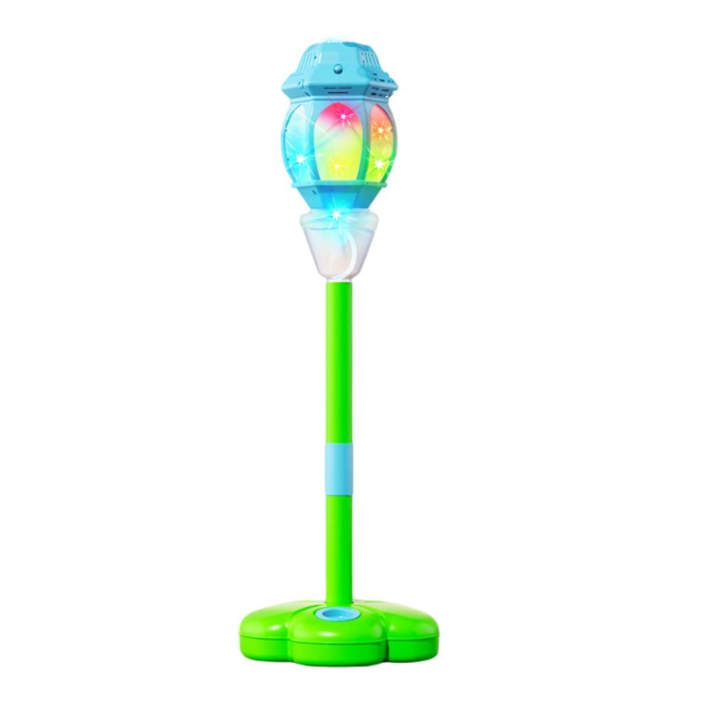 Remote Control Kids Streetlight Bubble Machine Bubble Blower Maker  Birthday Party No remote control синий