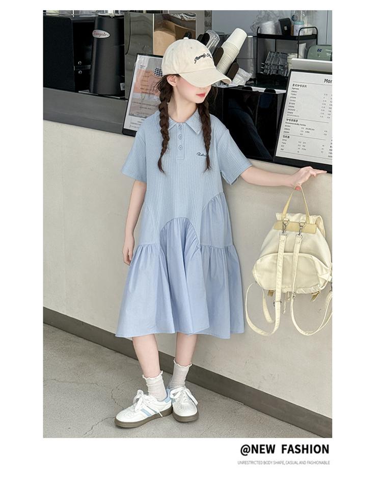 Girls' Dress, Summer New Style, Children's Fashion, Super Beautiful Polo Skirt, Girls' Dress, Summer Thin Version