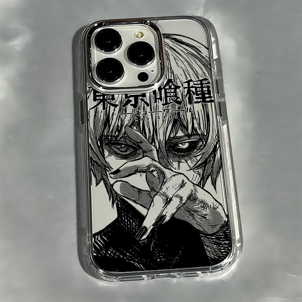 New Cool T-Tokyo Ghoul Anime Phone Case For iPhone 17e 17 16e 16 15 14 13 12 11 Mini Pro Max X XR XSMAX Air Plus Transparent