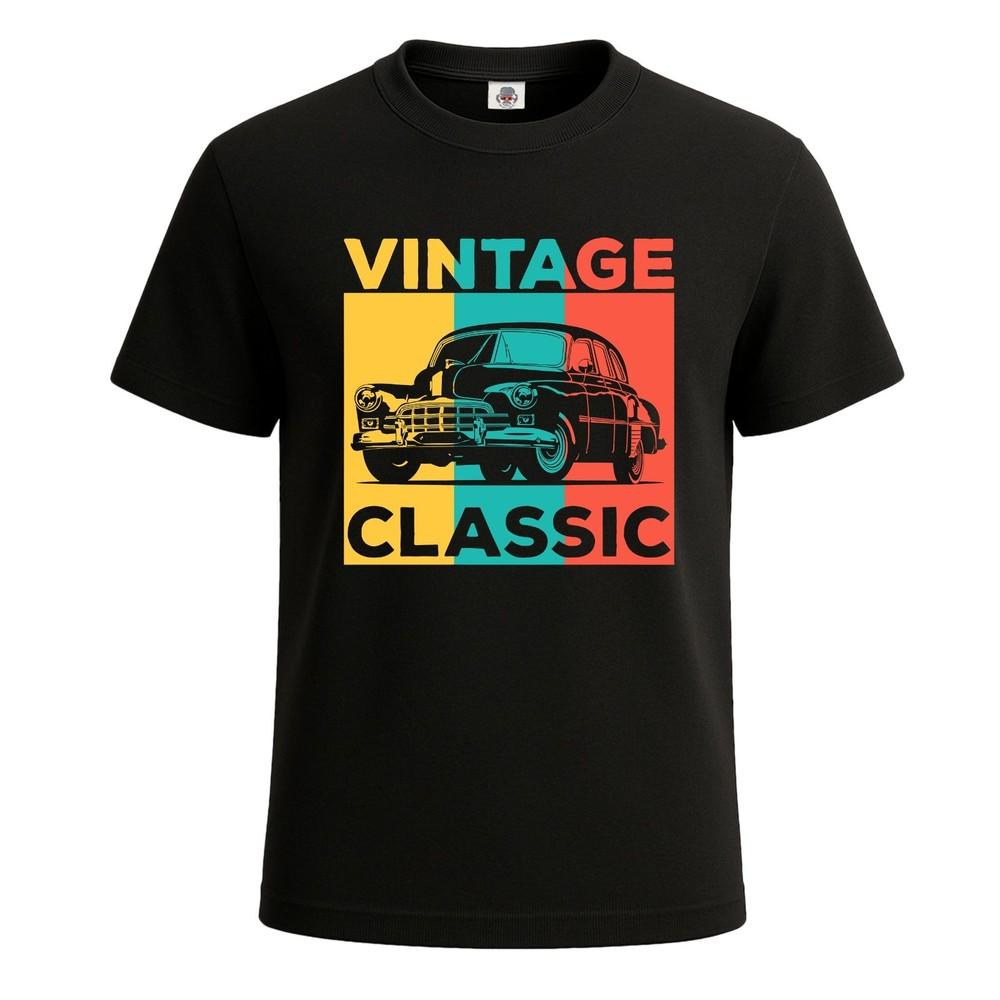 Vintage Classic Car Car Lovers Novelty Gift Mens T Shirt Funny Shirt Top