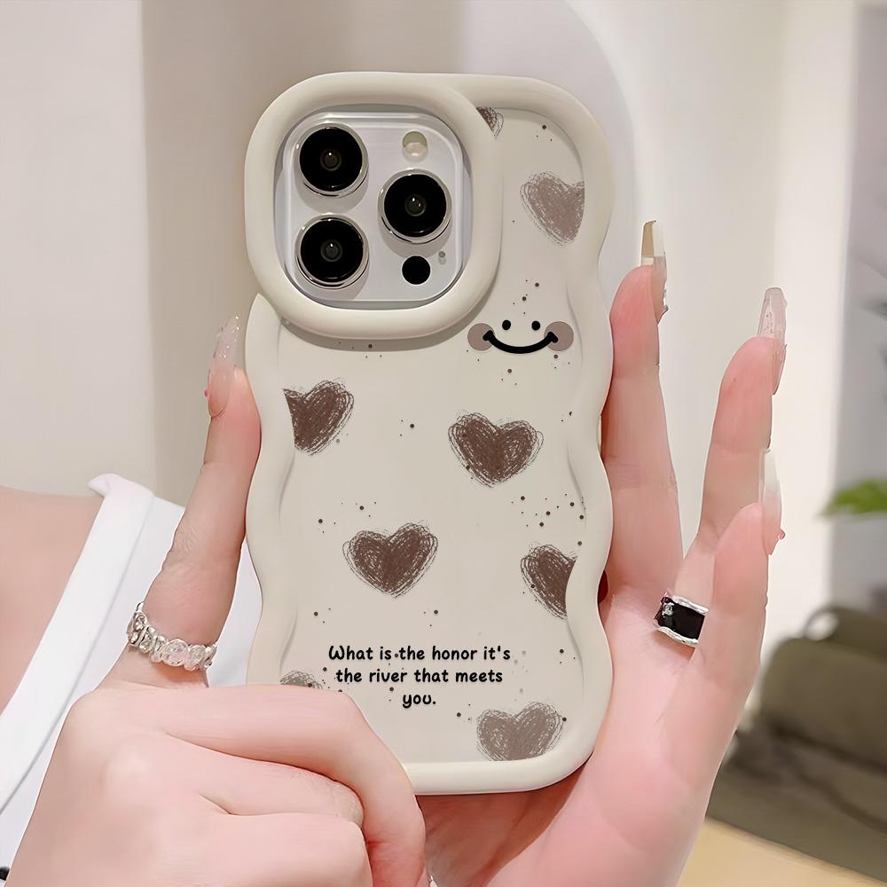 Mobile Phone Cases for iPhone 11 13 XR 15 Pro Max 12 14 Pro Max Case iPhone 16 7 Plus 8 Plus XS Max 15 Plus Macaron Cartoon Cute Anti-fall Waterproof