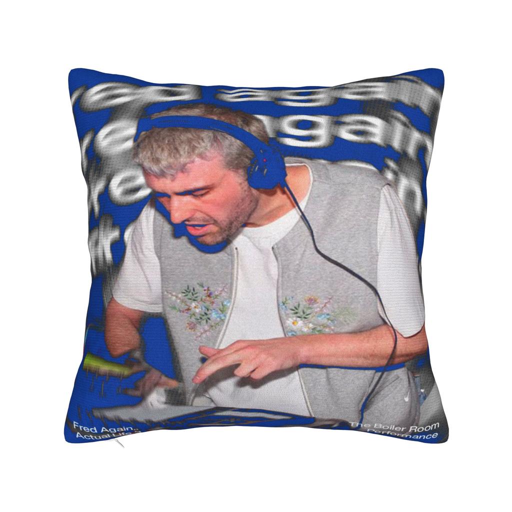Bed Decorations Fred Again Fan Gift Pillowcases Merch  Pillow Cover Zipper Multiple Sizes