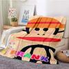 P-Paul Frank Flanell Wohnzimmer, Schlafzimmer, Schlafsofa, Picknick für Kinder, Wärme, Komfort, tragbare Decke, Geburtstagsgeschenk r2