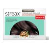 Crème Permanent Hair Colour Dark Brown 45gm (Pack of 5) Long Lasting Grey Coverage Ammonia Free