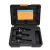 3PCS Spiral Step Drill Bit Set High Speed Steel Hex Shank 4 Flute Bits for Metal Aluminum Wood Plastic 1 8 1 2 1 4 3 4