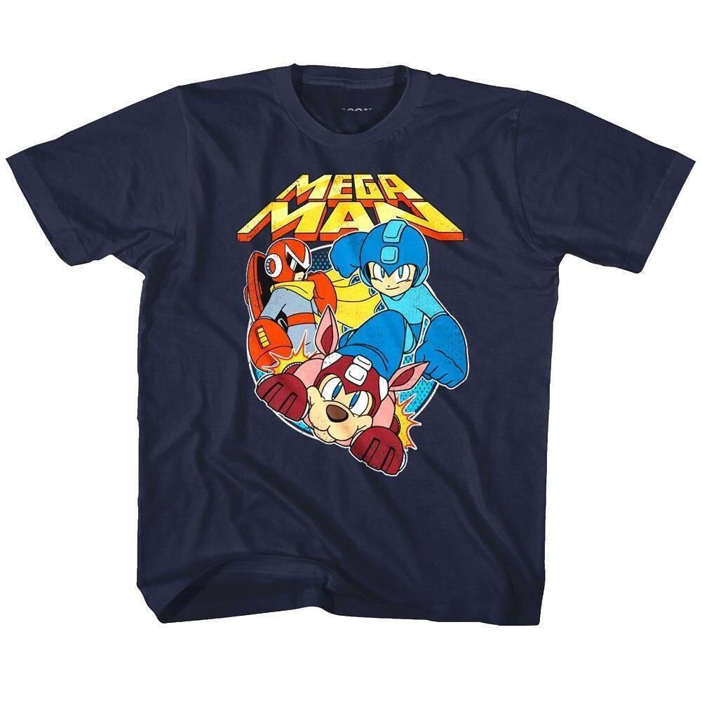 MegaMan Rush Attack Kids T Shirt S