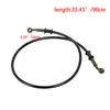 Motocykl Dirt Bike Opletená brzdová hadice Ocelové brzdové lanko Hydraulická trubka 28 stupňů Banjo 500mm-1200mm pro univerzální motocykl