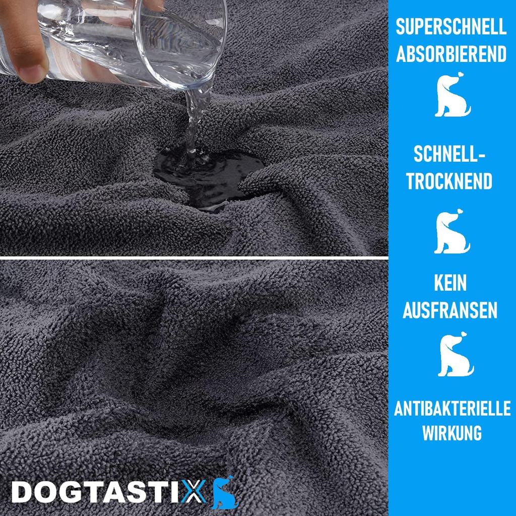 DOGTASTIX Psí župan Domácí mazlíček župan Župan Psi Kočky všechny velikosti
