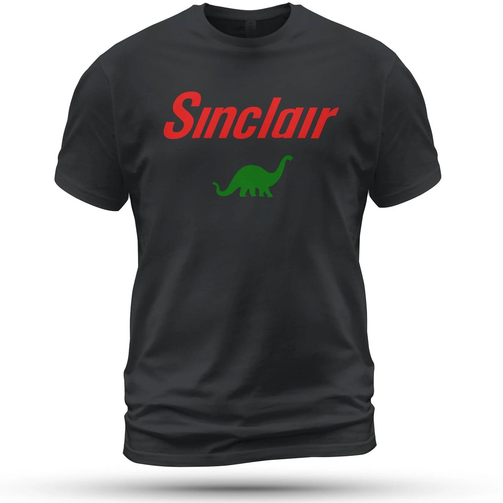 Sinclair Dino Gasoline Logo T-Shirt Funny Size S-5XL Made in USA S