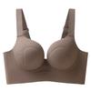 Large Size Push Up Bra Women's Thin Underwear Women's Full Cup Bra No Steel Ring Bra Adjustable Anti Sagging Bra