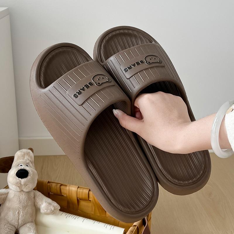 Infradito estive da donna con plateau ispessito antiscivolo, sandali da spiaggia, moda per interni domestici, pantofole leggere antiscivolo