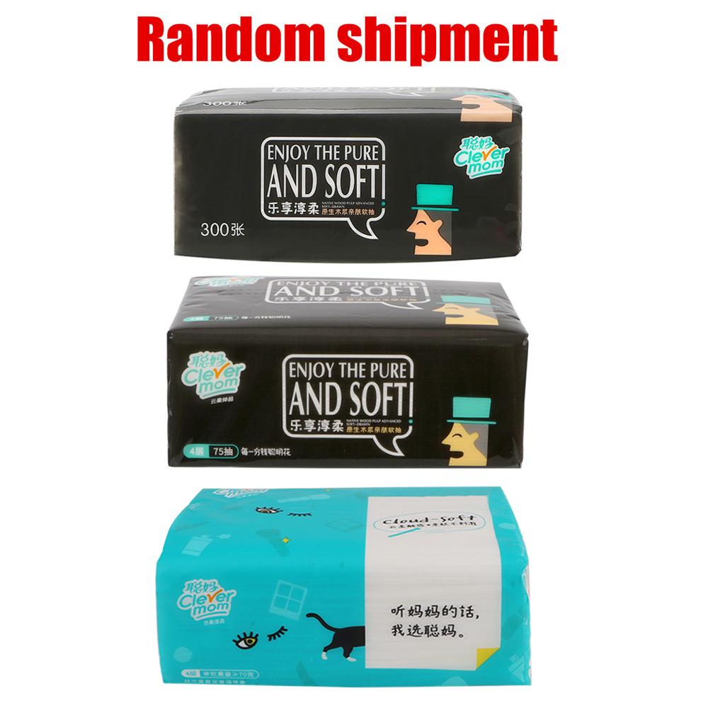 Tissue Haushalt Reines Holzzellstoff Papierhandtuch 4 Lagen 300 Blatt Toilettenpapier Abendtischservietten Küchenreinigungspapier