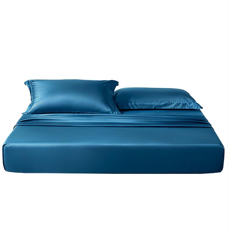 Fuanna 100S Long-Staple Cotton Antibacterial Fitted Sheet 1.2m Bed (200cm x 120cm)