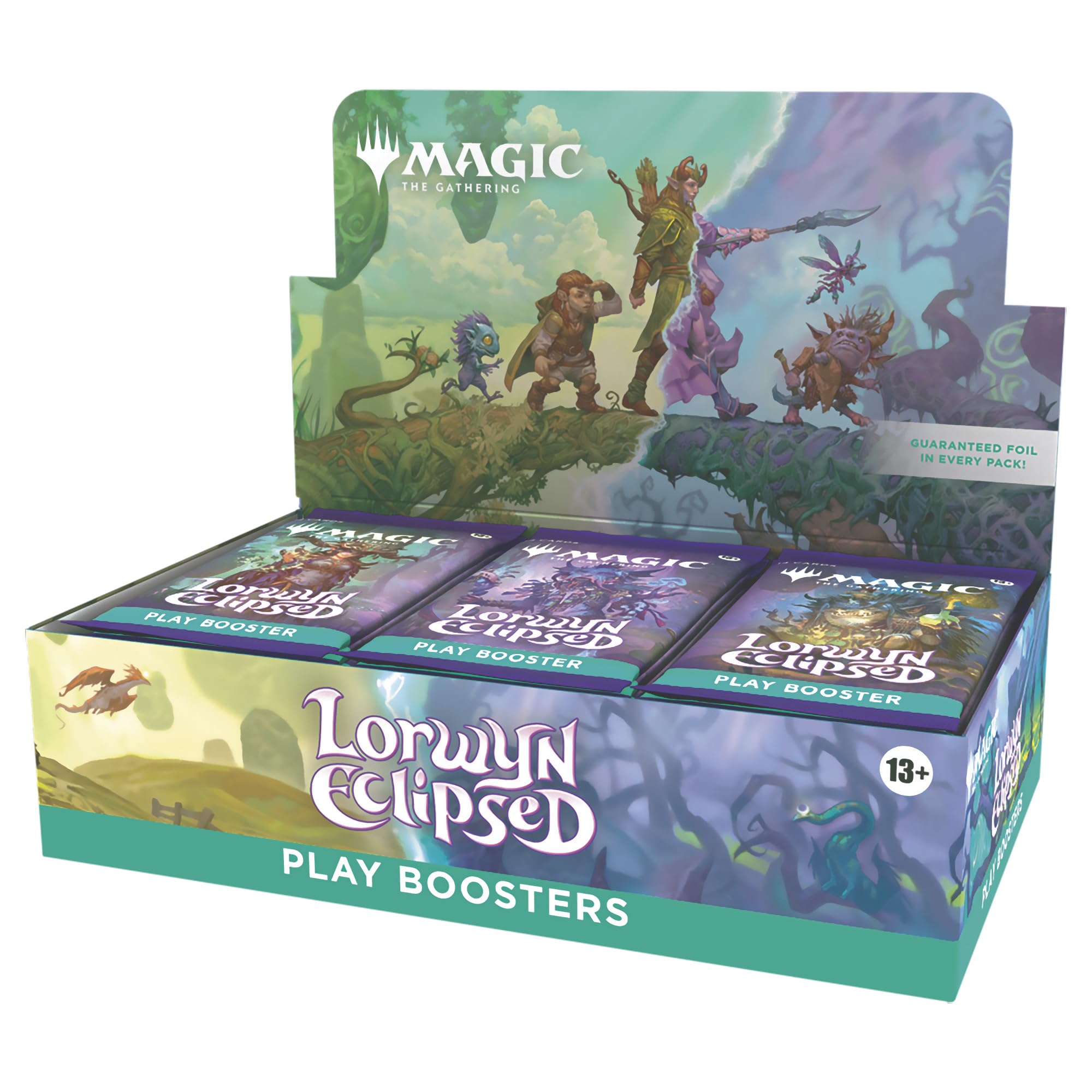 The Gathering Lorwyn Twilight Play Booster English Edition of 30 MTG Trading Cards Wizards of the Coast ECL D50710003 Magic - (Box Packs)