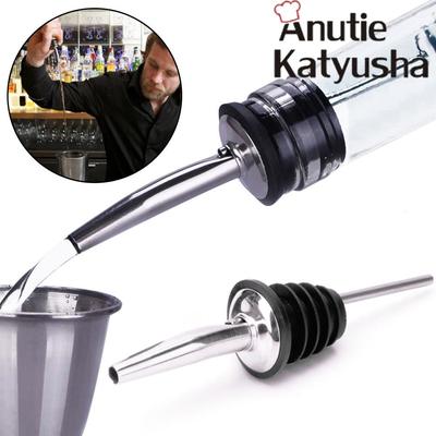 1Pc Stainless Steel Wine Bottle Stopper Pourer Dispenser Spout Wine Whiskey Pouring Device Bar Tools Kitchen Gadget