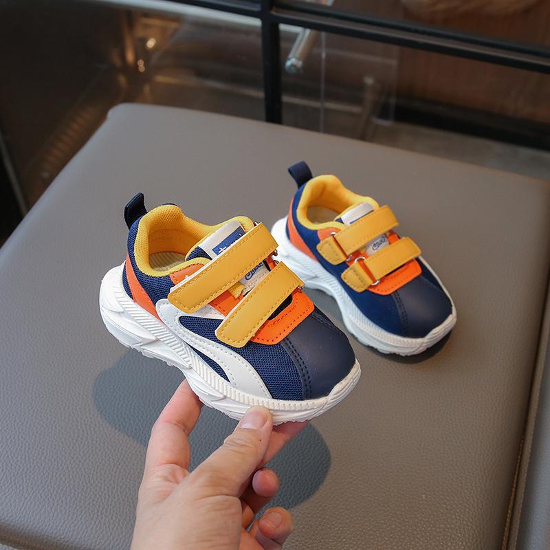 

Children s shoes 2025 spring and autumn new girls sports shoes boys running shoes baby breathable net shoes children s tide 21