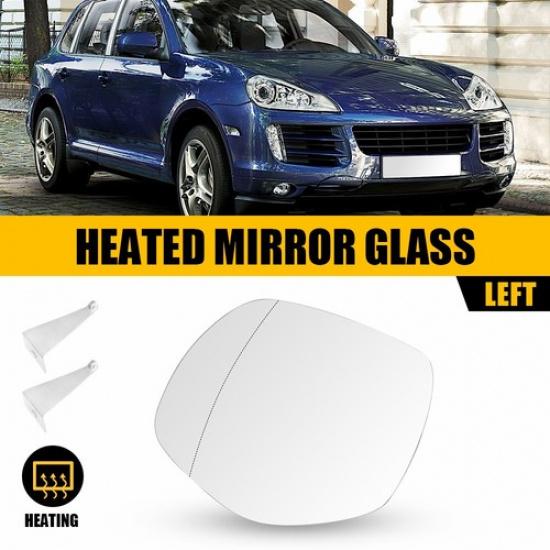 Heated Side Mirror Glass Left Right For Porsche Cayenne 2008-2010 95573103804
