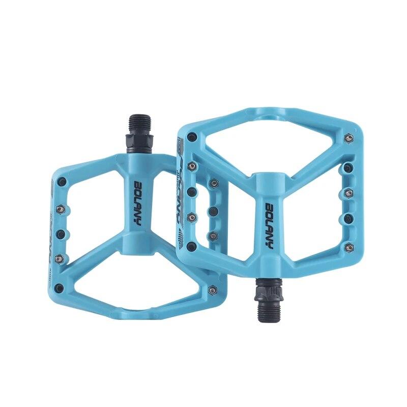 BOLANY Bicycle Pedal Bike Anti-slip Nylon Pedals MTB Ultra Light Sealed Bearing Nylon Pedal Bicycle Accessories 6