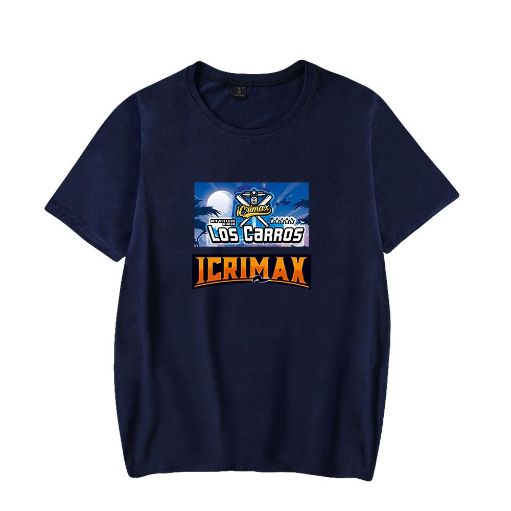 Icrimax Printing Women Men Tshirt Casual Breathable Tshirts Funny Loose Shirts Street Oversized T-Shirts Man