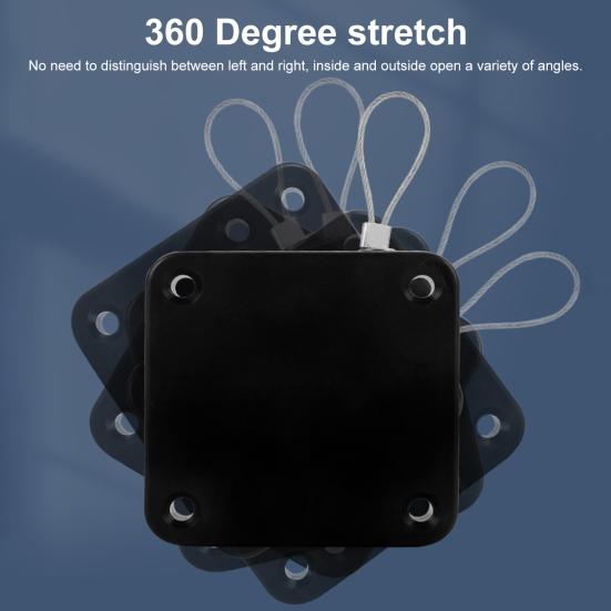 1 Set Door Closer Punch-free 500g/800/1000g Tension Drawers Drawstring Door Closer Bracket Home Supplies