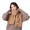 Full Wool 100 Pure Wool Scarf Women's Winter Scarf To Keep Warm, High-end Knitted Scarf Gift Bag Birthday Gift