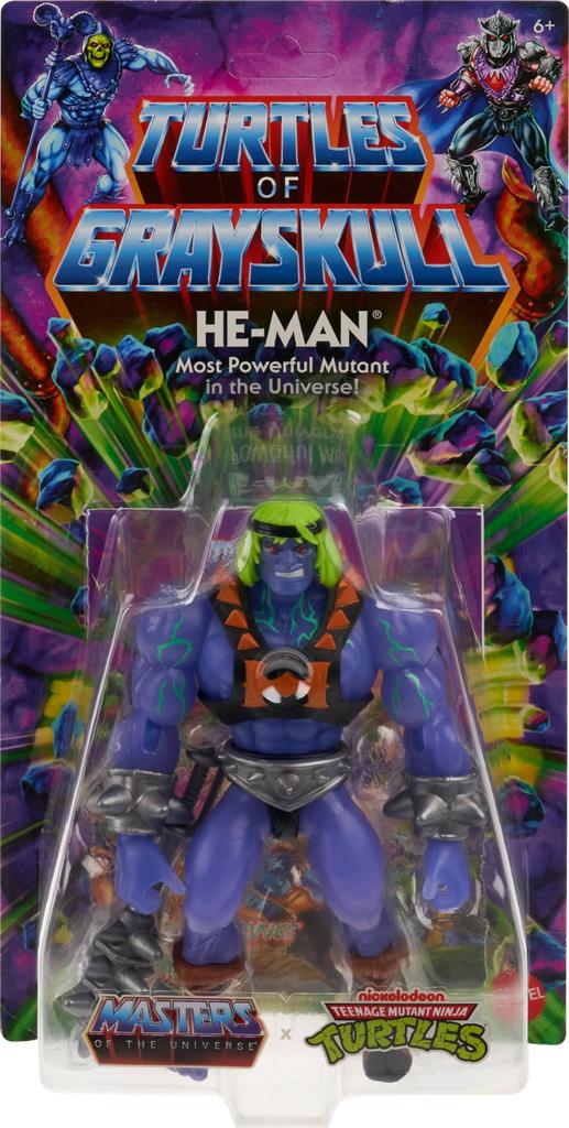 Masters of the Universe Origins Teenage Mutant Ninja Turtles He-Man