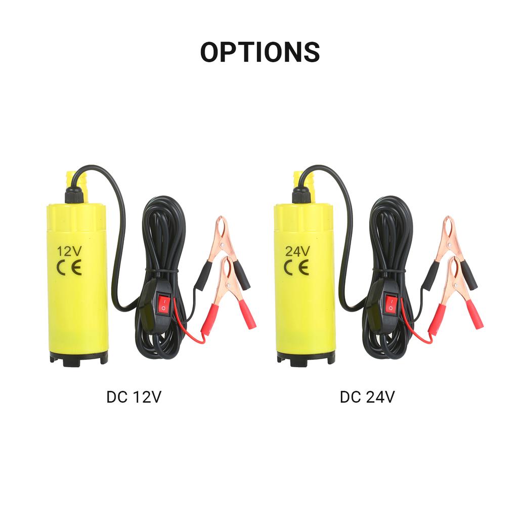 Portable Electric Pump Submersible Fuel Transfer Pump with Outlet Size of 19mm Filter 2 Aligator