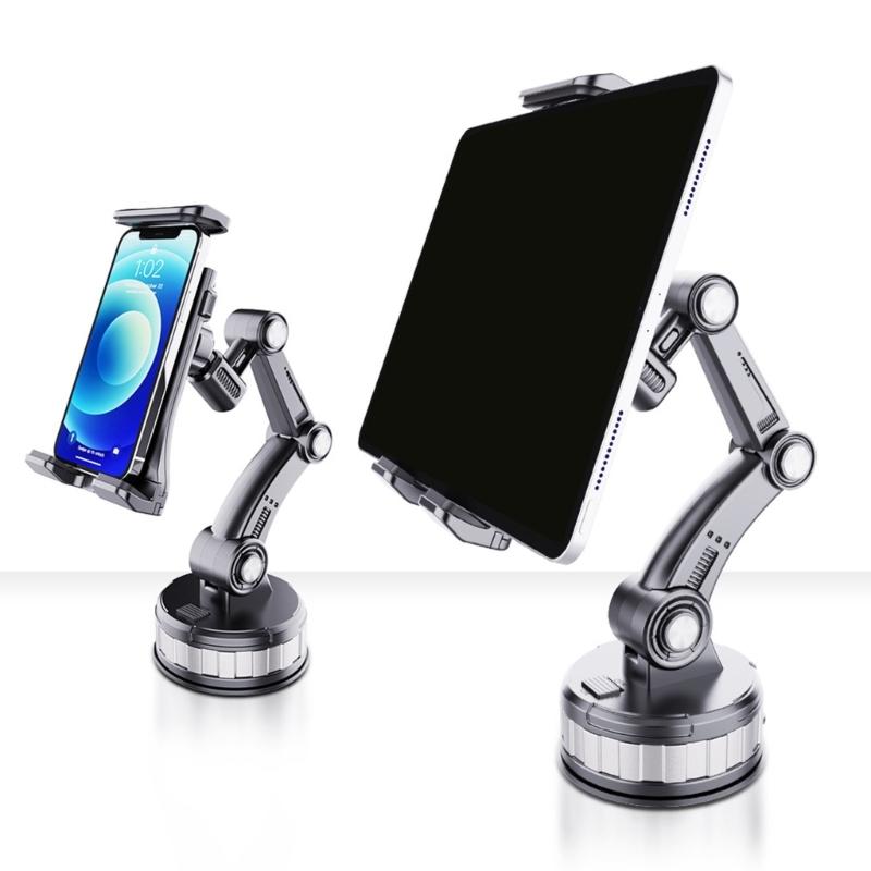 Phone Tablet Holder for Phone 17 16 Car Dashboard Mount Cellphone Holder Rotating Suction Cup Phone Stand
