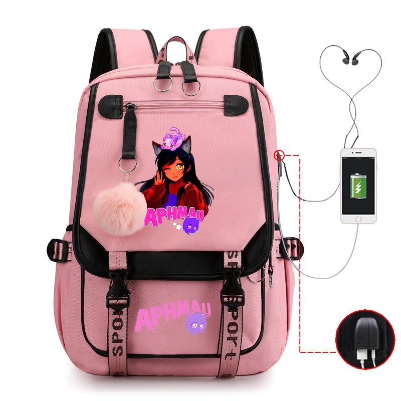 Harajuku Simple And Versatile Junior High School Student Schoolbag Female Lightweight Large-Capacity Junior High School Student Backpack
