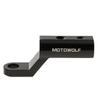 7/8' Universal Motorcycle Rearview Mirror Extender Expansion Bracket Adapter Holder Mount Handlebar Extension Stands Support