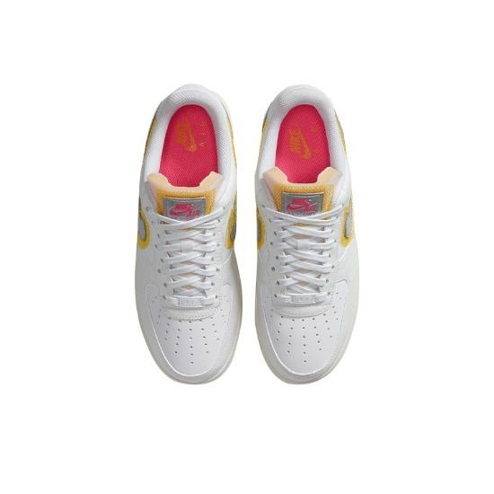 Nike Wmns Air Force 1 07 LX White Metallic Silver Gold CZ8104-100