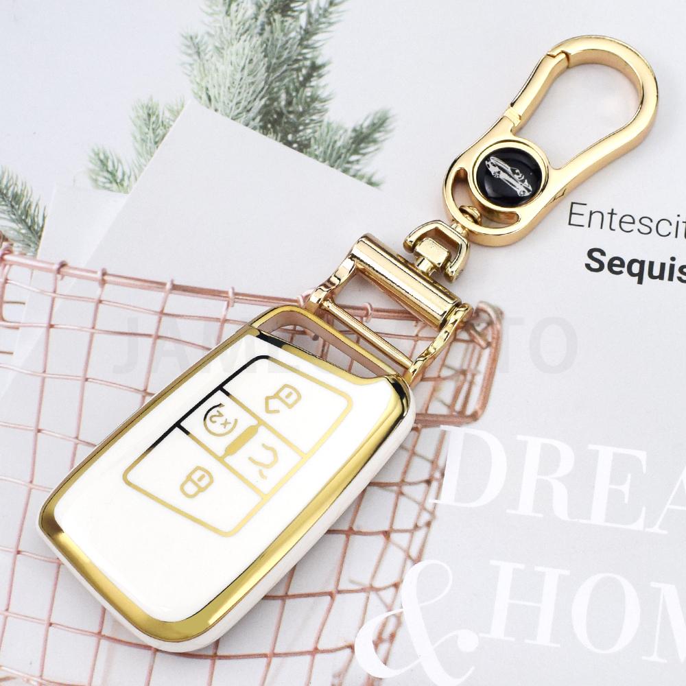 Key Case Fob for VW Golf Polo Tiguan Atlas for Skoda Superb Kodiaq Octavia Karoq for SEAT Ateca Leon 5 Buttons Cover Key Chains