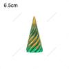 3D Printed Mini Spiral Cone Impossible Pyramid Passthrough Fidget Toy Stress Relief Screw Toys Christmas Tree Desktop Decoration