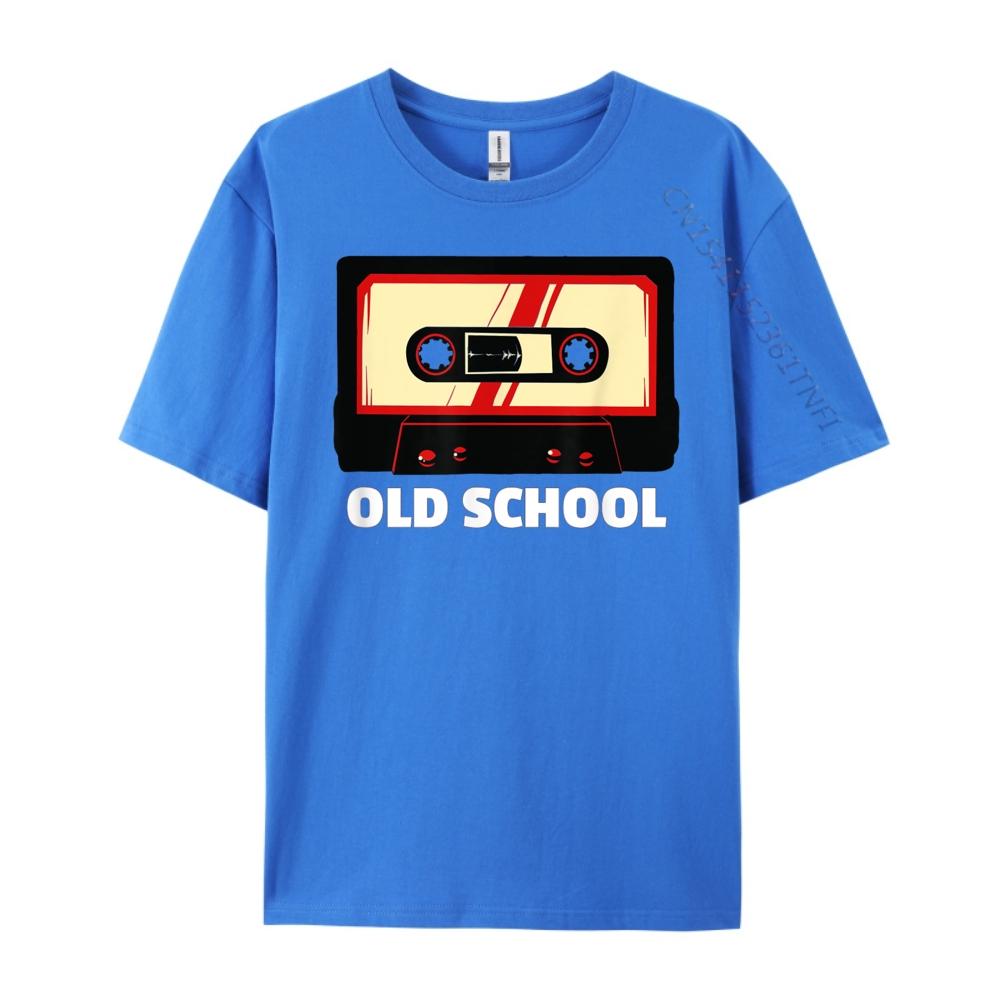 Old School Cassette Music Tape Unisex T Shirts High Quality T Shirt Graphic Cotton Short Sleeve Mother's Day