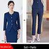 Women's Professional Workwear Suit: Skirt Set for Hotel, Salon, and Jewelry Store Managers