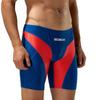 New Men's High-End Quick-Dry Plus Size Double-Layer Tie-Up Swim Trunks