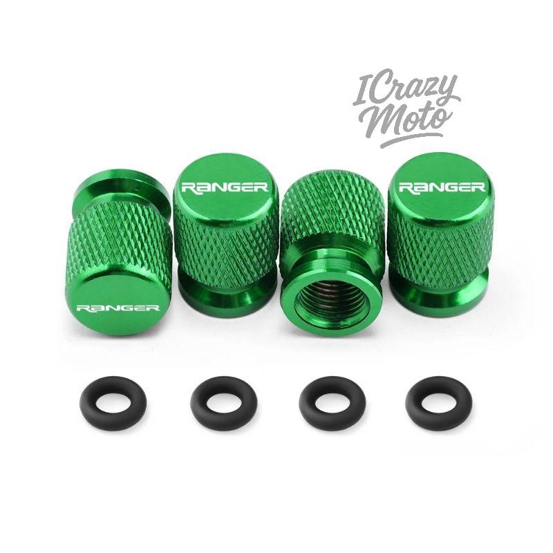 AJR1 4PCS Car Wheel Tire Valve Caps Tyre Stem Covers Airdust Waterproof For Ford Ranger Accessories