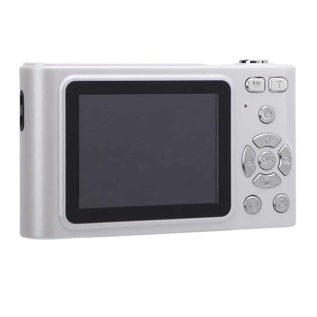 Digital Camera 16x Zoom 4K 48MP 2.4 Inch IPS Screen Anti Shake Video Recording Compact Digital Camera for Travel with