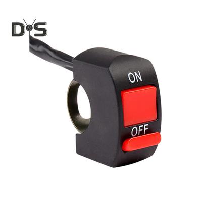 Motorcycle Headlight Handlebar Toggle Switch Screw Mount Light On-Off Main Vice Control Switch Motorbike Dirt Bike ATV UTV Scooter Accessories