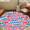 1PC Rug Munich FC Crest Round Mat Home Decor, Chair Rug For livingroom,Bedroom, Doormat Home Decor Birthday Gift Christmas Gifts