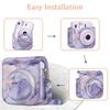 Fintie FUJIFILM instax mini 12 Fotocamera Istantanea Protettiva Full PU Antigraffio con Spallaccio Portatile Custodia X Marmo, Copertura, Protezione, Pelle, Resistente,
