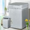 New Automatic Sunscreen Protector Case Polyester Silver Roller Dustproof Covers Waterproof Home Silver Washing Machine Dryer Top Cover