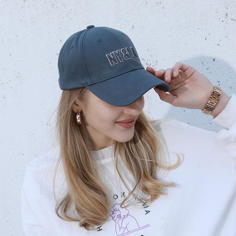 New Baseball Cap Double Embroidery Sports Sunscreen Men's and Women's Sun Hats Breathable Versatile Casual